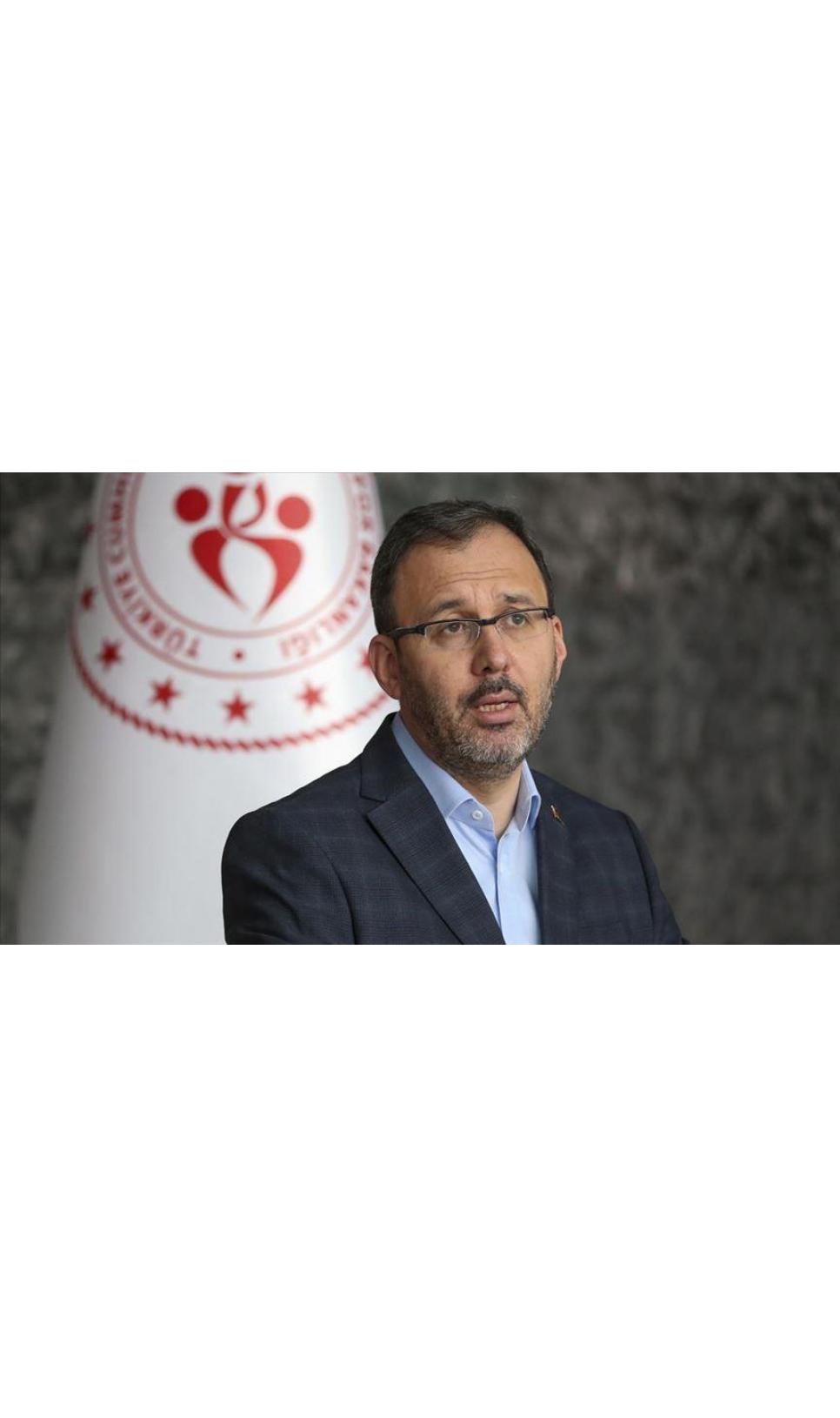 İŞTE BAKAN KASAPOĞLU�NUN SORULARI Bakan Kasapoğlu�ndan federasyon ve