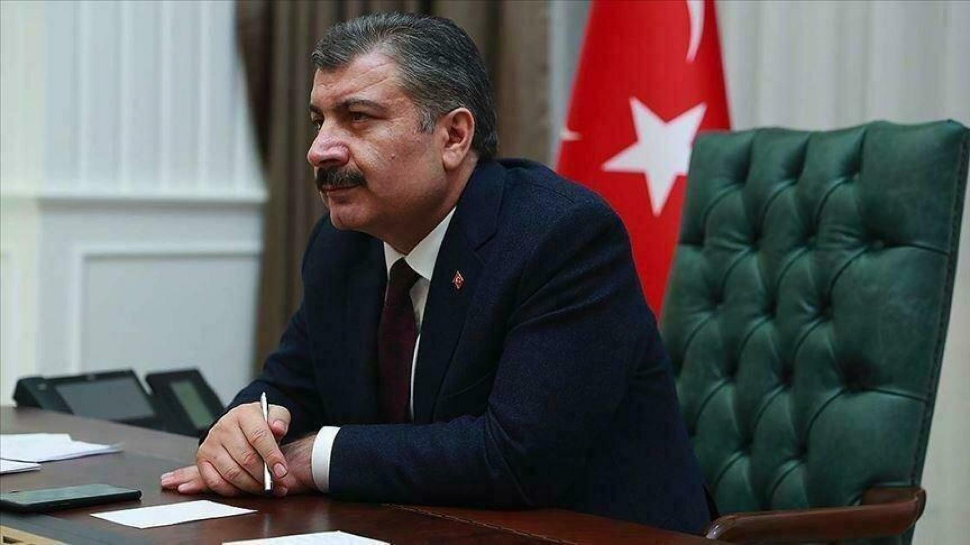 SAĞLIK BAKANI�NDAN AÇIKLAMALAR Sağlık Bakanı Fahrettin Koca�dan HES